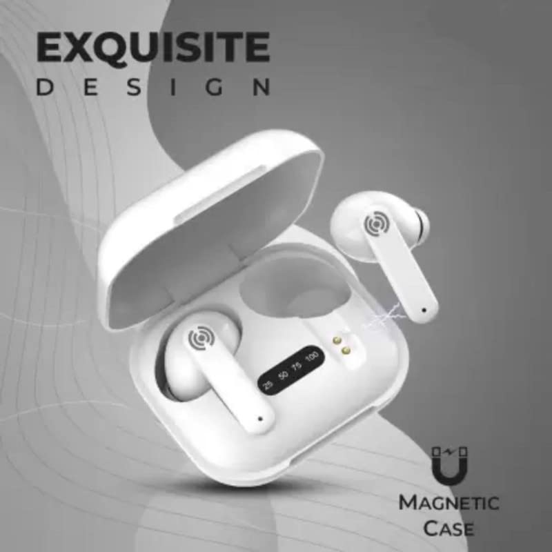 Image of Raptas1 ๐ฌ๐ฒ๐ฎ๐ฟ ๐๐
๐ฐ๐น๐๐๐ถ๐๐ฒ ๐ช๐ฎ๐ฟ๐ฟ๐ฎ๐ป๐๐ Wireless Bluetooth Earbuds with Charging Case | in-Ear Headphones with Touch Controls, Built-in Microphone for Music, Calls, Workouts & Travel