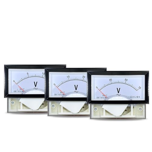 Voltmètre AC 69L17 aiguille pour identifier les variations de tension alternative