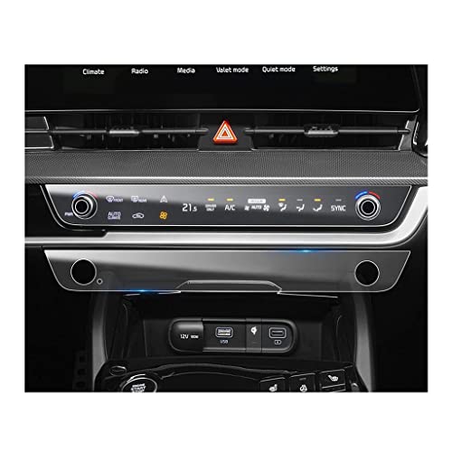 Image of LFOTPP 2023 2024 2025 Sportage Screen Protector AC Climate Control for 2023 2024 2025 Kia Sportage Accessories (LX /EX /SX /SX-Prestige /X-Line) Plug-in Hybrid Prestige Screen Film for Kia Sportage