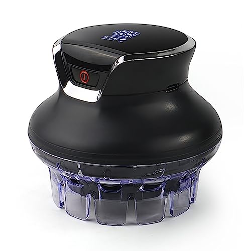 Sorandy Cortador de Pelo Corto Giratorio, Cortador de Pelo Inalámbrico Digital Compacto y de Carga Rápida para Salón de Casa, Material ABS, Carga USB