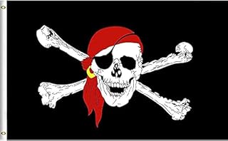 SHATCHI 5x3ft Emoji/Jolly Roger/Red Scarf/Rum Skull Spooky Halloween Christmas Treasure Hunt Kids Banner Table Cover Party Decorations, Smiley Flag