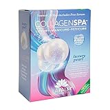 La Palm Collagen Spa Luxury Manicure and Pedicure with Collagen Bubble Crystals - Luxury Pearl (4...