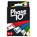 Mattel Games Phase 10 Kartenspiel für die Familie, Deutsche Version, von den UNO-Machern, Rommé-ähnlich, Perfekt als Kinderspiel, Reisespiel oder Spiel für Erwachsene, für 2-6 Spieler, FPW38