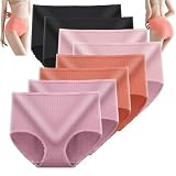 8 Stück Upgrade auslaufsichere Höschen mit hoher Taille, feuchtigkeitsabsorbierende Höschen von Vicsecrets (8 PCS-G,XXL)