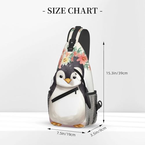 Mochila cruzada para hombre estilo sling negra miniatura 3