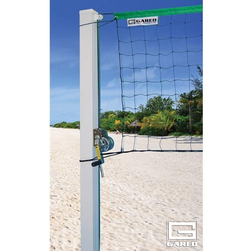 Gared Sports ODVB40SQ 4 in. Square Side Out Outdoor Volleyball Standards