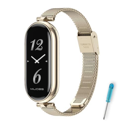 MIJOBS Xiaomi Mi Band 10/9/8 替えバンド シャオミバンド 9 スマートウォッチ Mi Band 10 対応 交換用ストラップ