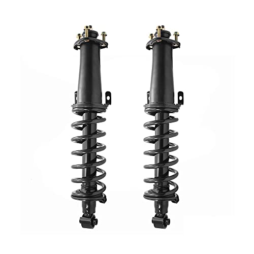 COMPLETESTRUTS Rear Quick Complete Strut Assemblies with Coil Springs Replacement for 2006-2013 Lexus IS250 AWD Sedan - Set of 2
