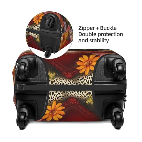 Chihuahua Elastic Travel Luggage Cover, Washable Spandex Suitcase Protector, Anti-Scratch Fits 18-32 Inch4