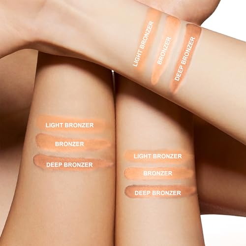 FV Bronzer Powder, Long Lasting Waterproof Silky Bronzing Powder, Sunkissed Glow Makeup Finish - Image 3