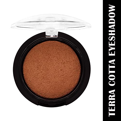 Image of FASHION COLOUR Teracotta Eyeshadow | Pigmented | Lightweight | Blendable | Comfortable | Blendable | Lightweight | Available in Fab shades | Shade 10