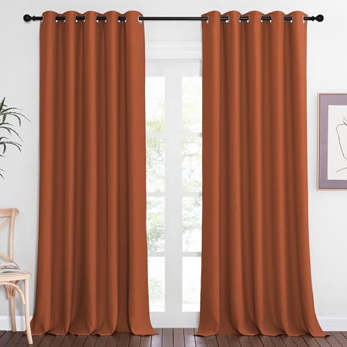 NICETOWN Blackout Curtain Drape for Bedroom - Light Reducing Thermal