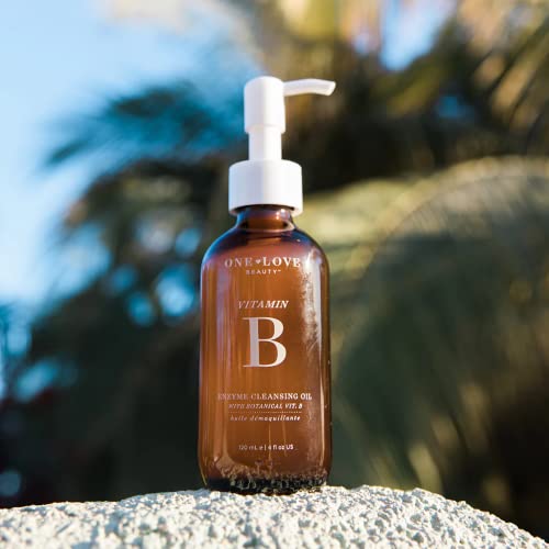One Love Beauty Vitamin B Enzyme Cleansing Oil + Makeup Remover 4 Oz #TOP1