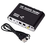 1. Convierta la se？al digital Dolby / DTS / AC-3 en una salida analógica 5.1.