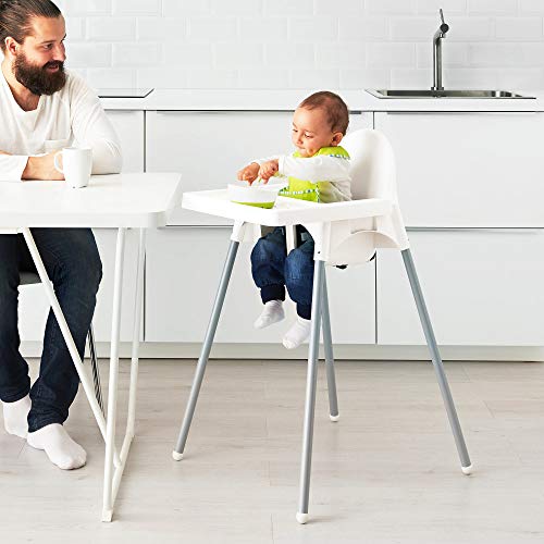 Image of Ikea ANTILOP Highchair with Tray, White