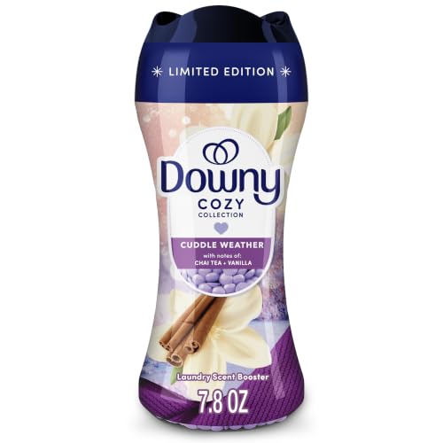 Downy In-Wash Laundry Scent Booster Beads, Long-Lasting Cuddle Weather Scent Beads, 7.8 oz - image 1