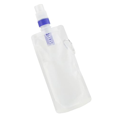 Outdoor Water Filter Bag Large Capacity Portable Water Purifier Pouch for Camping Hiking PE Material Compact Lightweight