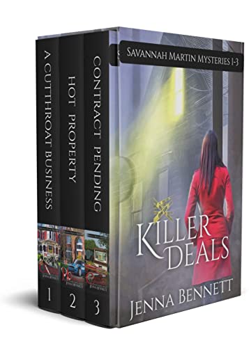 Killer Deals Box Set 1-3: A Cutthroat Business, Hot Property, Contract Pending (Savannah Martin Mysteries Boxset Book 1)