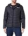 Produktbild Champion Herren Legacy Outdoor Small Logo Hooded Wattierte Jacke, Schwarz, M