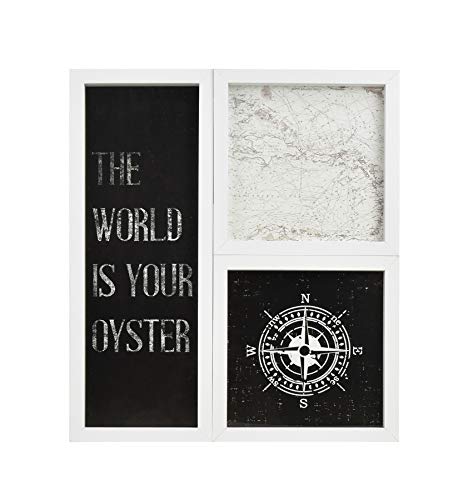 Homein Dekorative Wand Kunst, weiß und Creme Cover