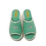  NORDIKA\'S - Zapatilla CASA 8050-VE para: Mujer Color: Verde Talla: 39