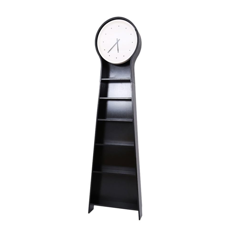 XYJIAOU2026 Grandfather Clock Retro Vertical Bell Wine Rack Standing Clock