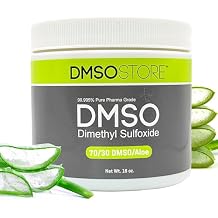 DMSO Gel with Aloe Vera | 70/30 Pharma Grade Dimethyl Sulfoxide Blend | 16 oz 1 lb BPA-Free Plastic Jar
