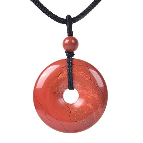 JUST IN STONES womens Natural Red Jasper...