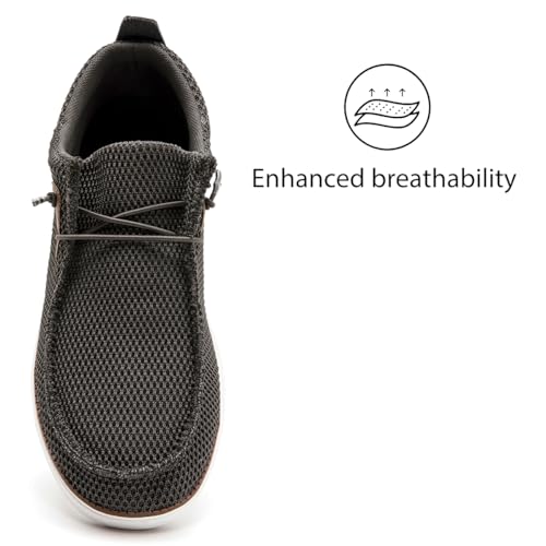 Image of Mens Loafers Walking Slip on Boat Shoes Running Tennis Athletic Sneakers Workout Sports Gym Fashion Classcial Non Slip Sneakers Casual Comfortable Shoes Leisure Vintage Flat