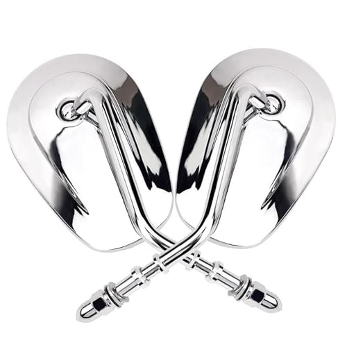 Espejos retrovisores de moto para Harley CVO Road Glide con reducción de reflejos nocturnos par 4