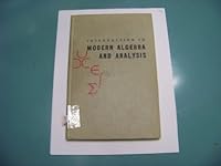 Introduction to Modern Algebra and Analysis 0030113156 Book Cover