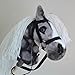 Hobby Horse A4 on Stick Realistic Grey Stick Hobby Horse with Bridle