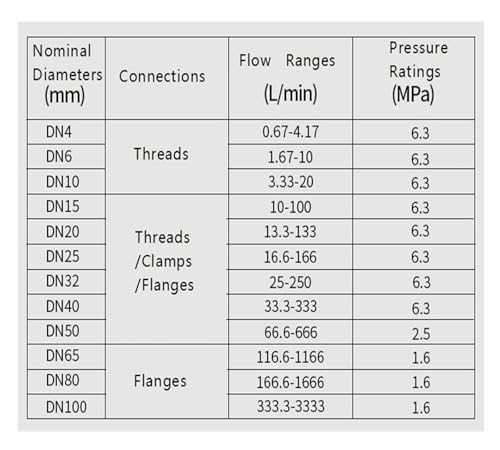 Caudalímetro de acero inoxidable de sensor de flujo líquido DN20 con acabado mecánico premium 4