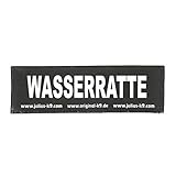 Klettsticker WASSERRATTE Julius K9 8151652 2 Klettsticker L. Wasserratte