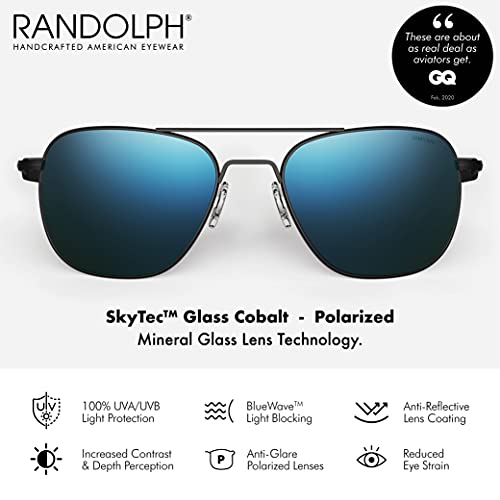 Randolph Eyewear Classic Aviator Sunglasses for Men and Women – Aviator Glasses Non-Polarized and UV Protection Sunglasses2