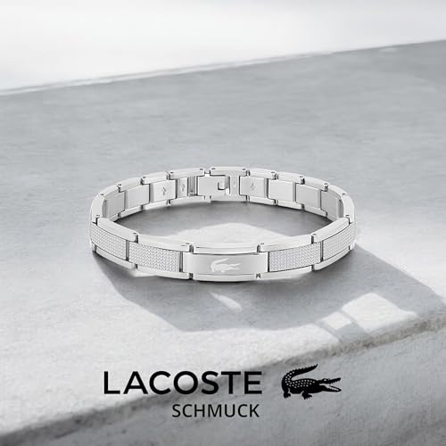 Lacoste Armband mit Knebelverschluss für Herren Kollektion STENCIL aus Edelstahl - 2040188 – Ansicht 3