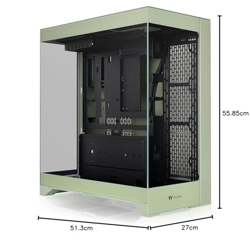 Thermaltake CTE E550 TG | Mid Tower | Hidden Connector | Matcha Green