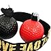 B Baosity Boxing Reflex Ball Headband Adjustable Improve Hand Eye Coordination Reflex Ball on String with Headband for Workout MMA