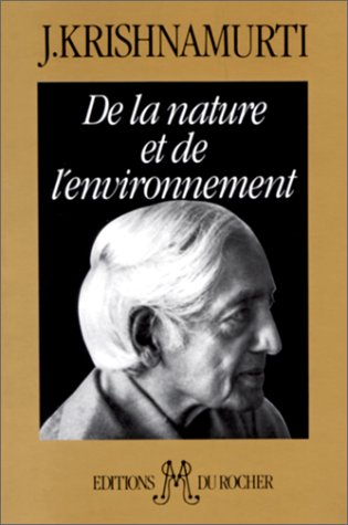 Télécharger De la nature et de l'environnement PDF