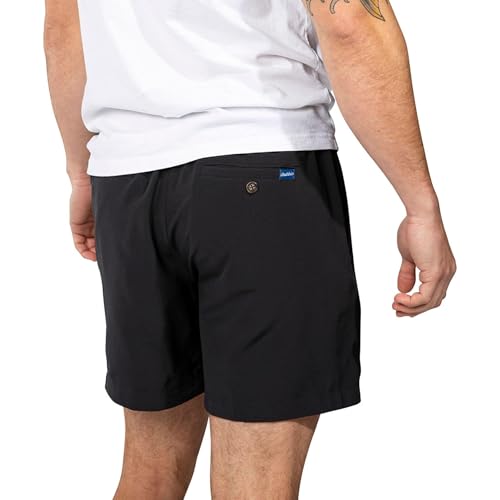 Image of Chubbies Everywear Men's Shorts - Mens Shorts Casual 6in Inseam, Elastic Waist, Water-Resistant, Zipper Pocket