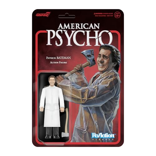 Super7 American Psycho Patrick Bateman (Impermeable) - Figura de