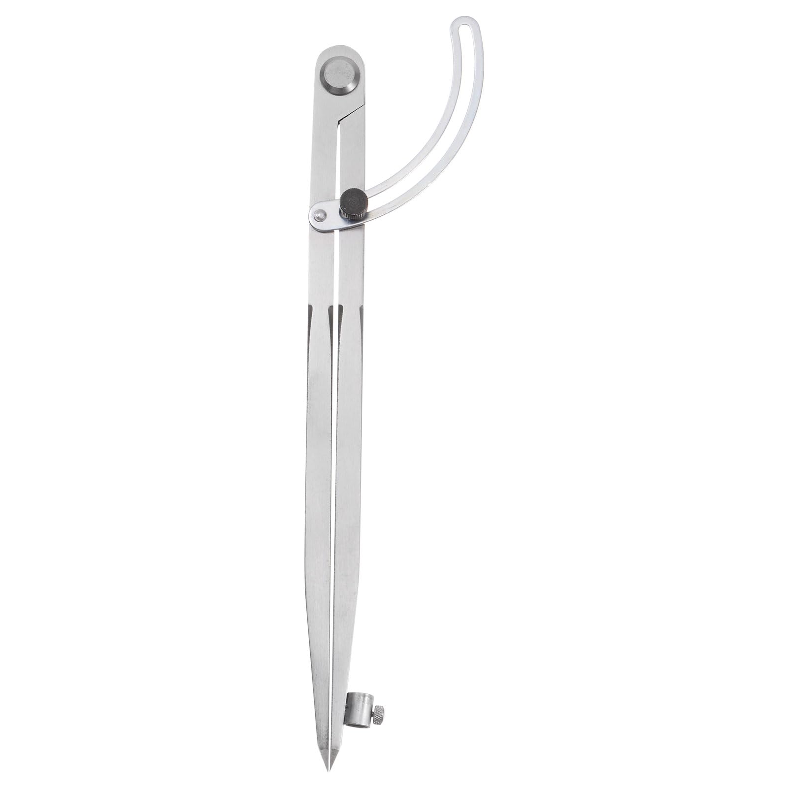 HARFINGTON Wing Divider Compass 12 Inch 300mm Adjustable Lockable Woodworking Compass with Pencil Holder for Metalworking Geometry Drawing Woodworking