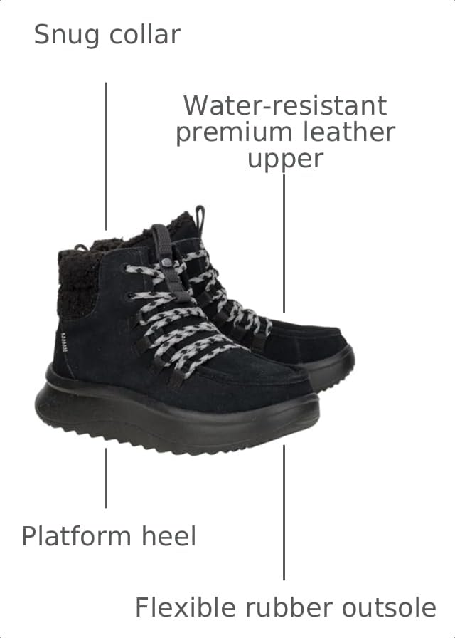 Image of HEYDUDE Wendy Peak Apres Suede Cozstit