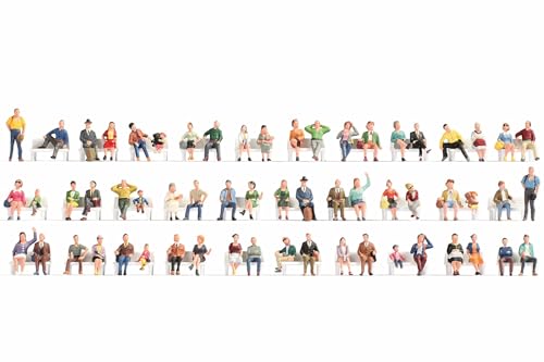 Gens Assis Méga-Set Économiques pour Maquettes et Dioramas Ferroviaires H0