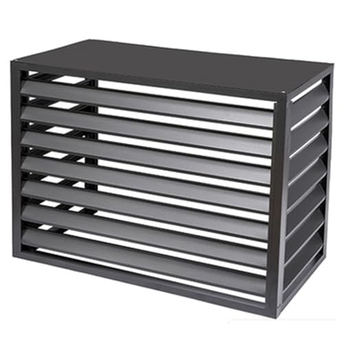 Cubierta de rejilla de aire acondicionado,protector aire acondicionado exterior,cubierta del aire acondicionado del soporte de la planta,Cubierta de aire acondicionado de aluminio,Para uso en interior