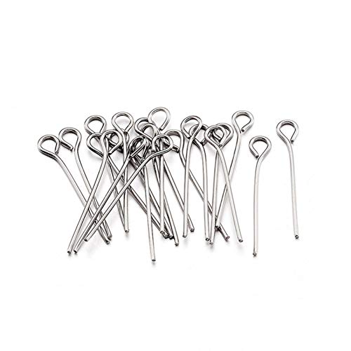 Pinos de pesca para pesca, 100 peças de anzol de pesca de aço inoxidável isca de peixe acessórios gi