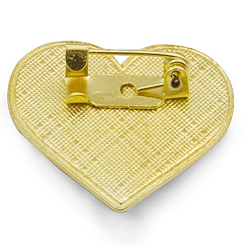 Image of 10 /20 /50 /100 Pcs Metal Trans Heart Pride pins Jewelry Quality Love Progress Rainbow Gay LGBTQ Transgender Lapel Pins for Backpack, Lapel, Pride Stuff Gifts