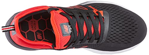 New Balance Sport Tênis, Masculino, Preto/Vermelho, 41