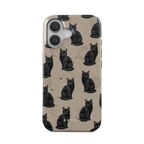 BURGA Unisex Phone Case for iPhone 16 Plus, Dual-Layer Protective Cover