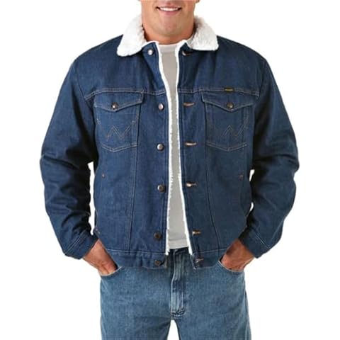Wrangler Men's Western Lined Jacket Cover